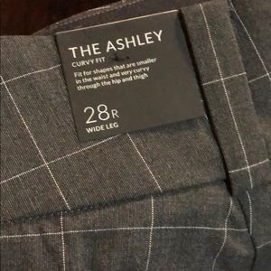 Lane Bryant Ashley Pant - Grey Plaid